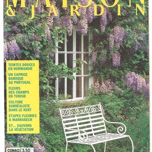 Maison & Jardin no 19 1992 French House and Garden  Interior Decor Ideas Magazine Birthday Gift Present
