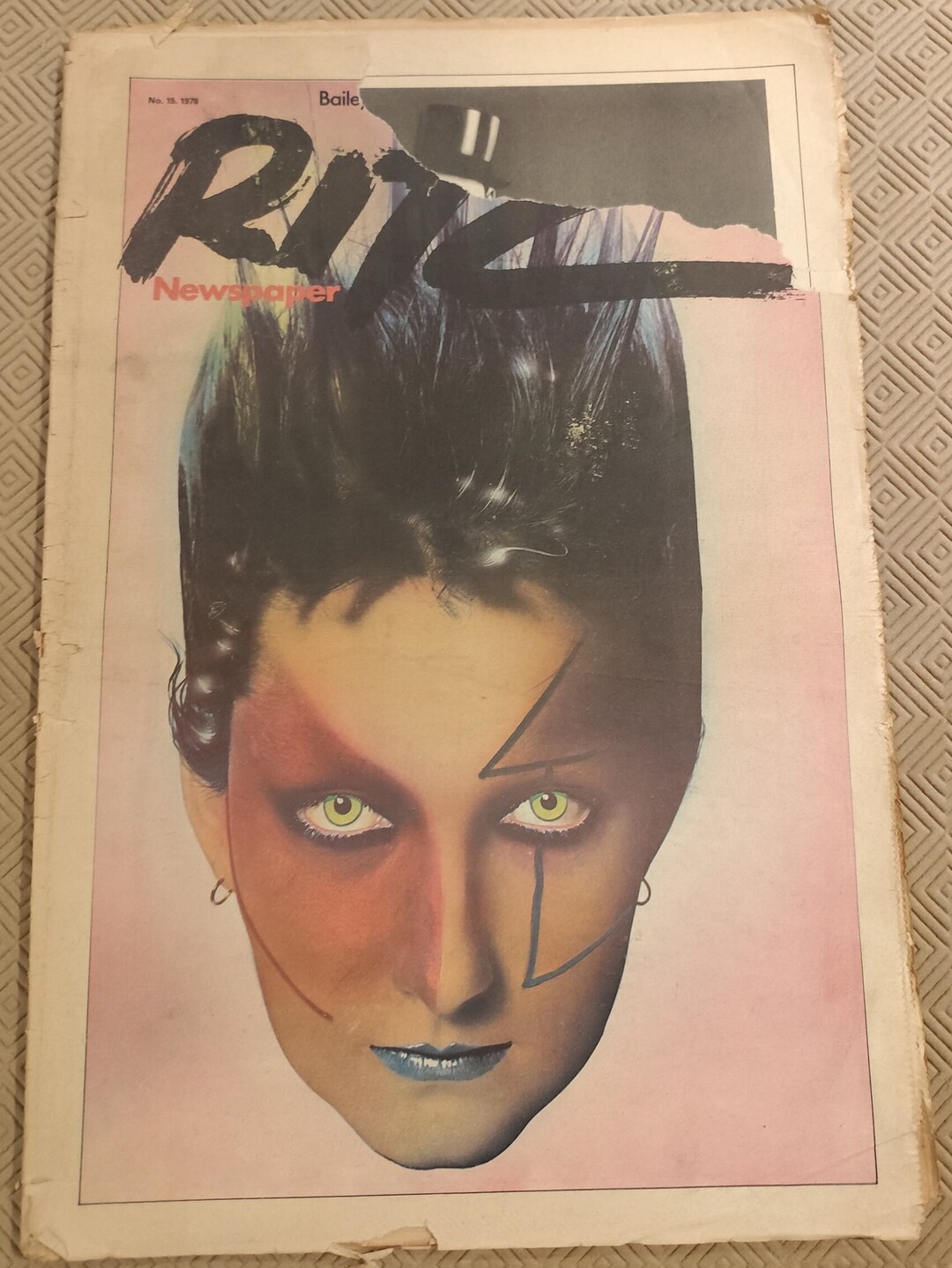 その他 RITZ newspaper No.15 Jordan 1978 RITZ newspaper No.15 Jordan 1978 - メルカリ