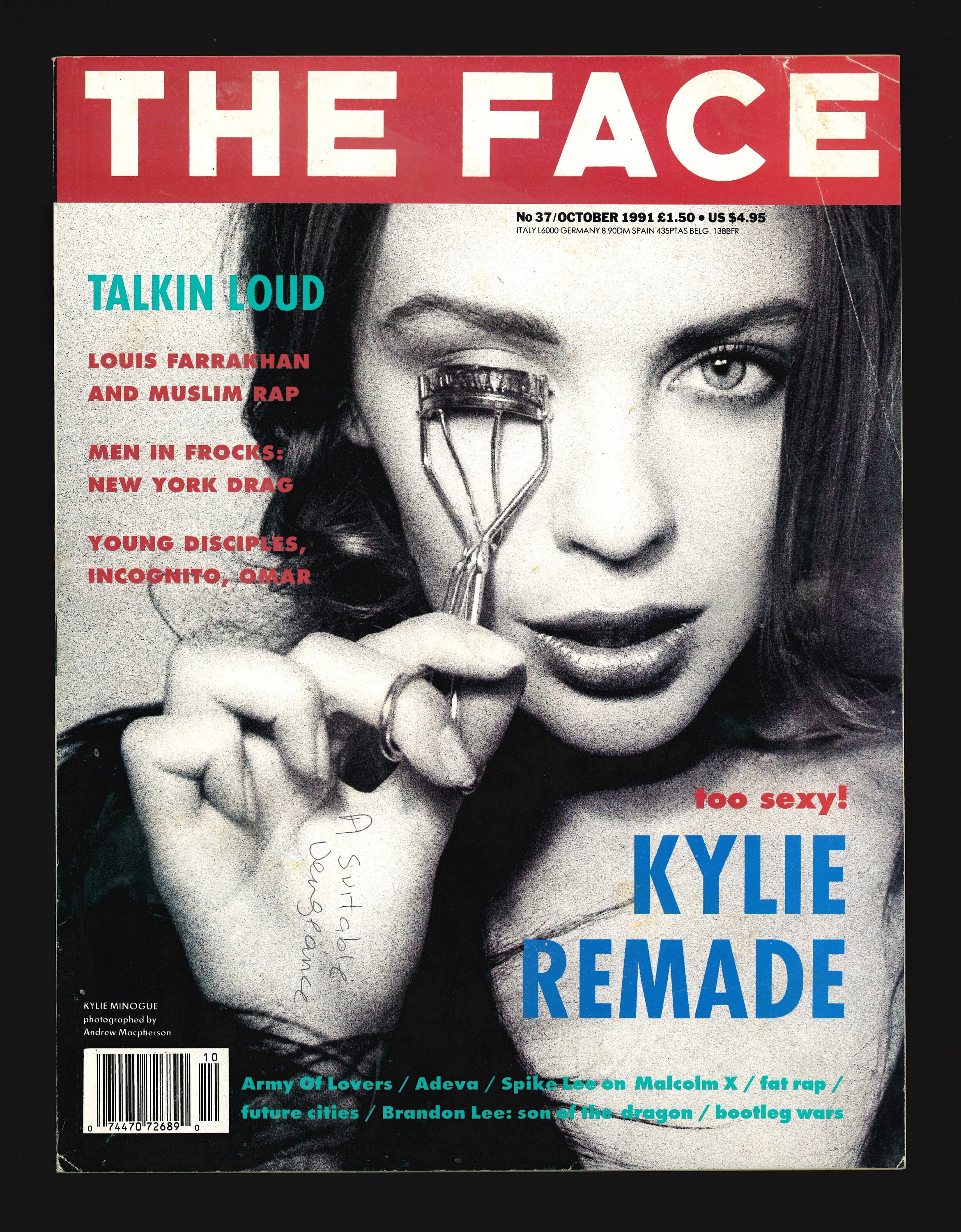 THE FACE MAGAZINE ☆ Kylie Minogue THE FACE MAGAZINE ☆ Kylie Minogue | eBay
