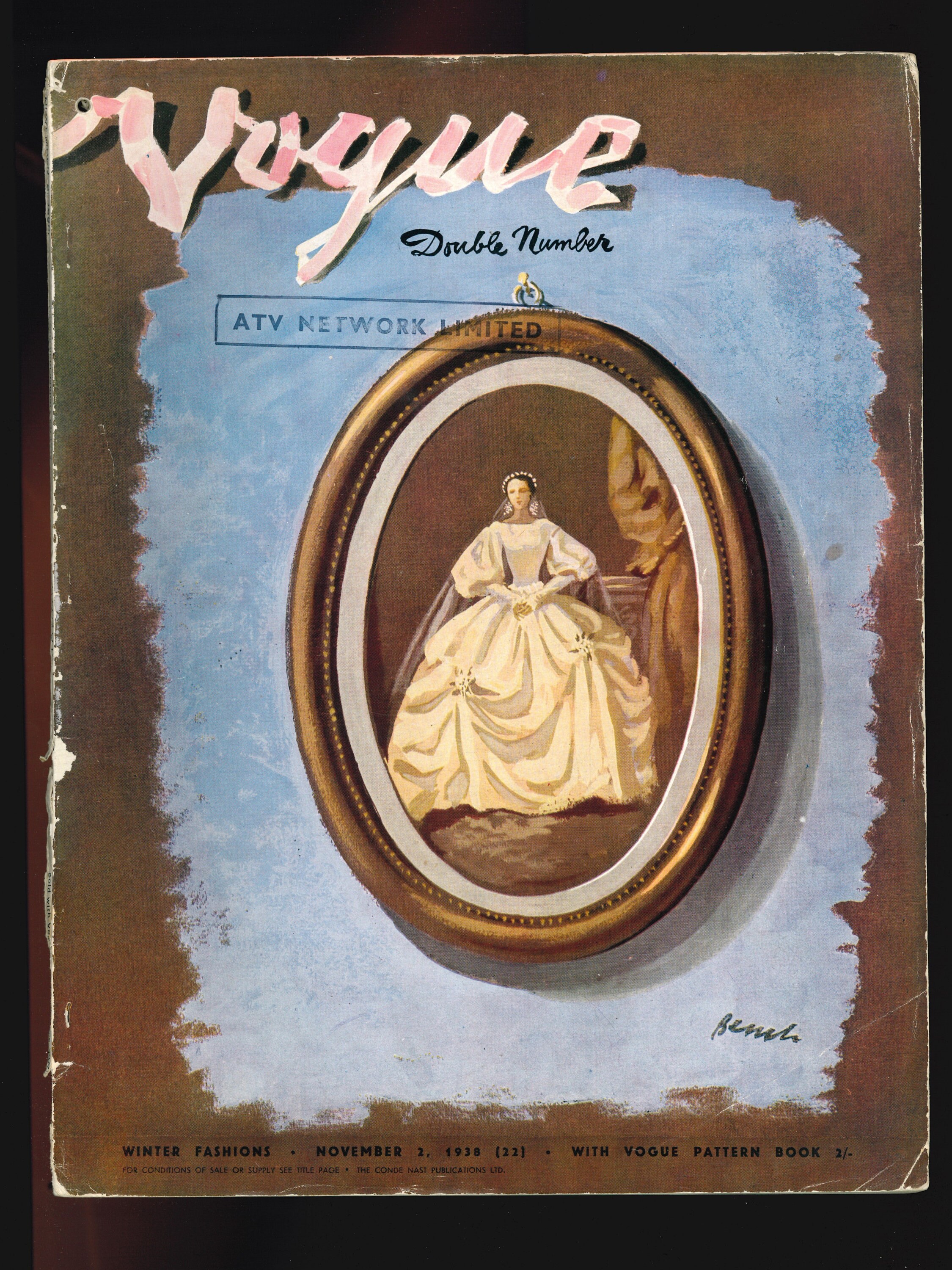 Vogue UK Nov 2 1938 Original Vintage Fashion Magazine - Etsy