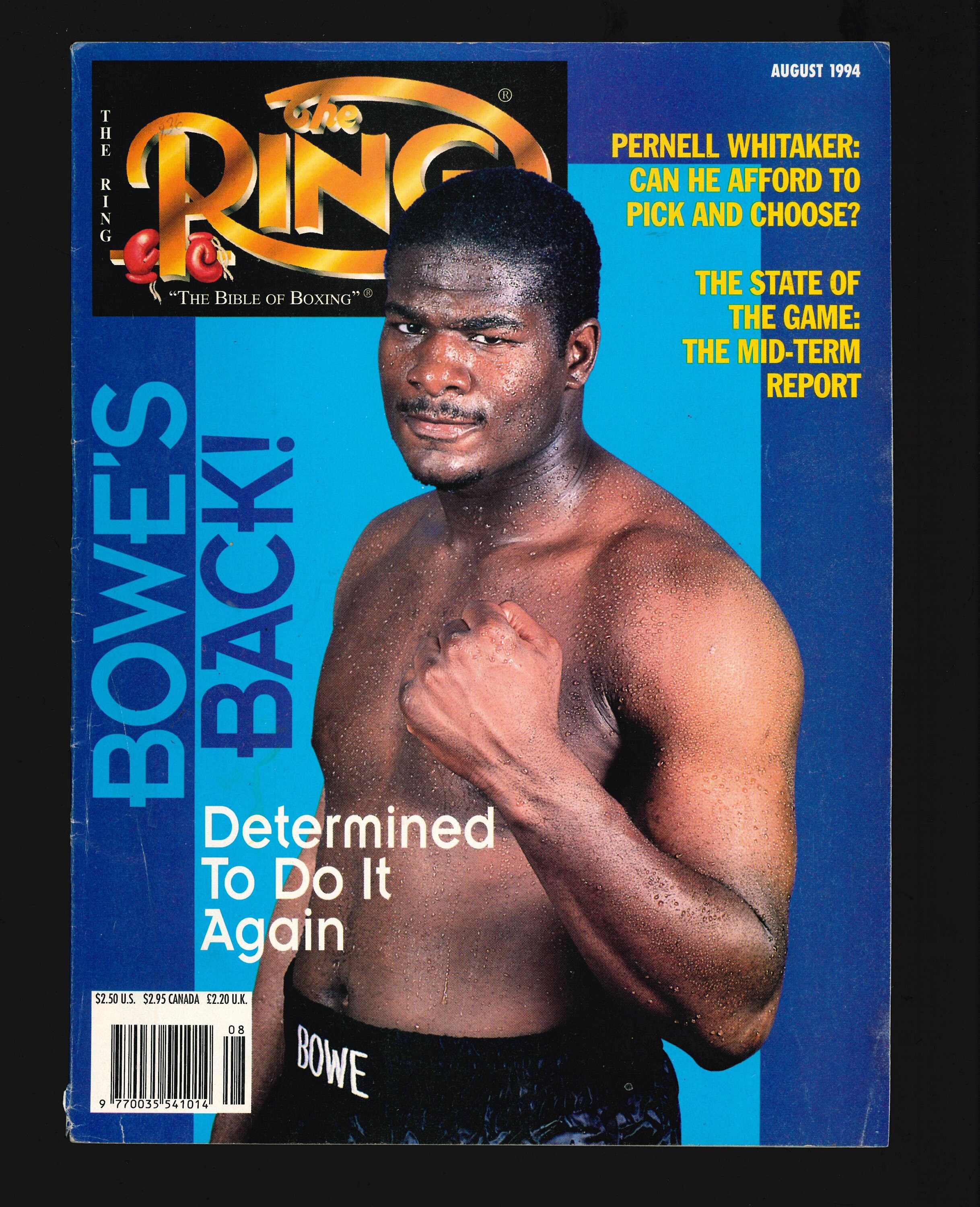 The Ring 1992 1993 1994 1995 Boxing Wrestling Fighting Original
