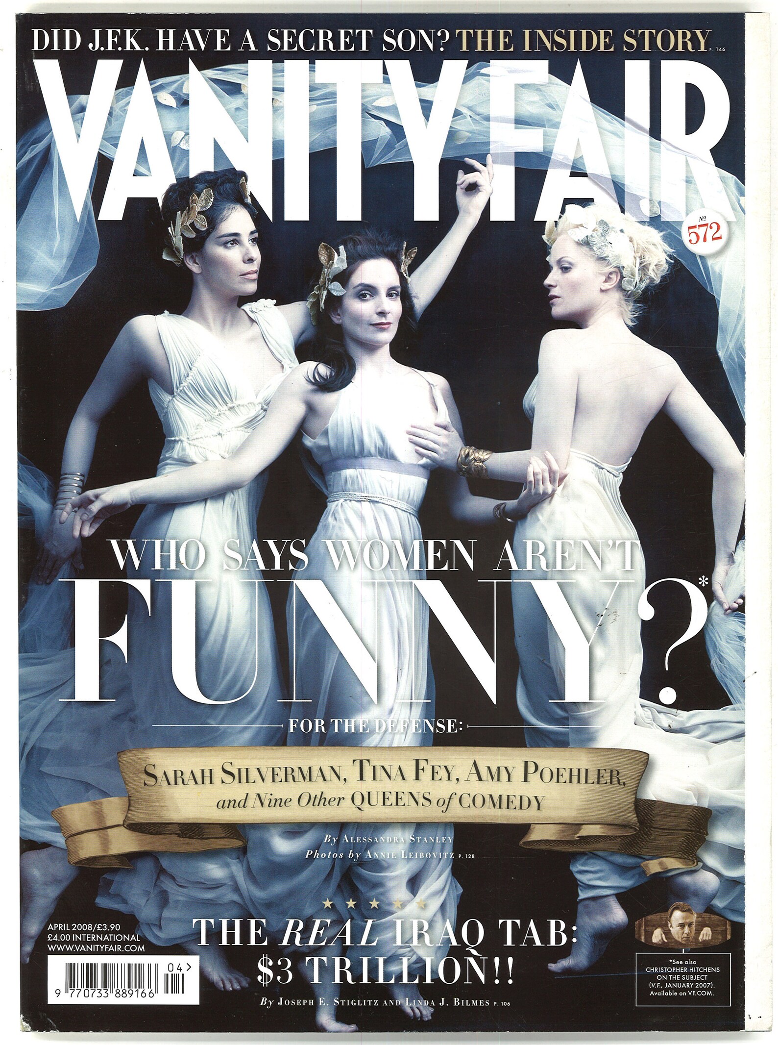 Vanity Fair April 2008 UK British Original Fashion Magazine Gift