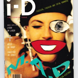 I-D No 34 March 1986 the Madness Issue Rare Original Vintage