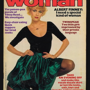 Frau Dec 17 1977 Vintage Magazin Fashion Beauty Kochen Albert Finney