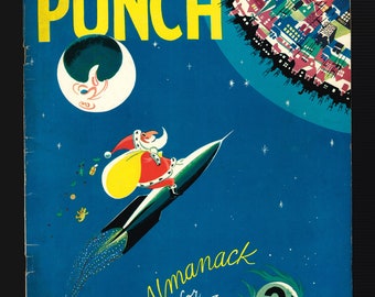 Punch 1952 Bundle of 54 copies Vintage Original Satire Magazine