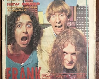 Melody Maker 10 de abril 1993 British Pop Newspaper Música y artistas Journal and Review Frank & Walters Madonna Body of Evidence