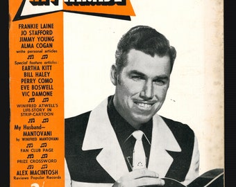 Hit Parade Vol 1 No 22 Mar 1956 Rivista originale Rock n Roll Slim Whitman