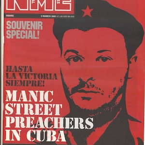 NME UK 3 de março de 2001 Revista de leitura de música original Presente de aniversário Manic Street Preachers Lembrança especial