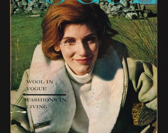 Vogue UK Oct 15 1961 Original Vintage Fashion Magazine