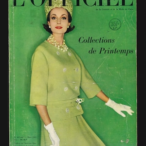 L&#39;Officiel Magazine No.467-468 March 1961