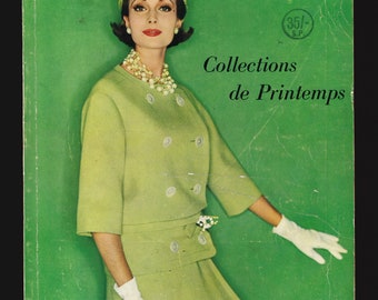 女性情報誌 L'OFFICIEL France June/July 2019 L'officiel Magazine No.491-492 March 1963 Spring Collection