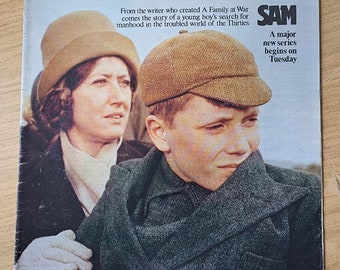 TV Times June 7 1973 Anglia Original Vintage Magazine A family at War SAM