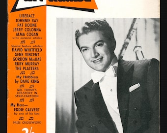 Hit Parade Vol 1 No 29 ott 1956 Rivista originale Rock n Roll Liberace