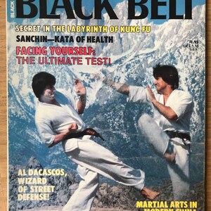 Schwarzer Gürtel August 1983 Vol 21 nr 8 Kampfsport Magazin in Modern China Tae Kwon Do Kung Fu