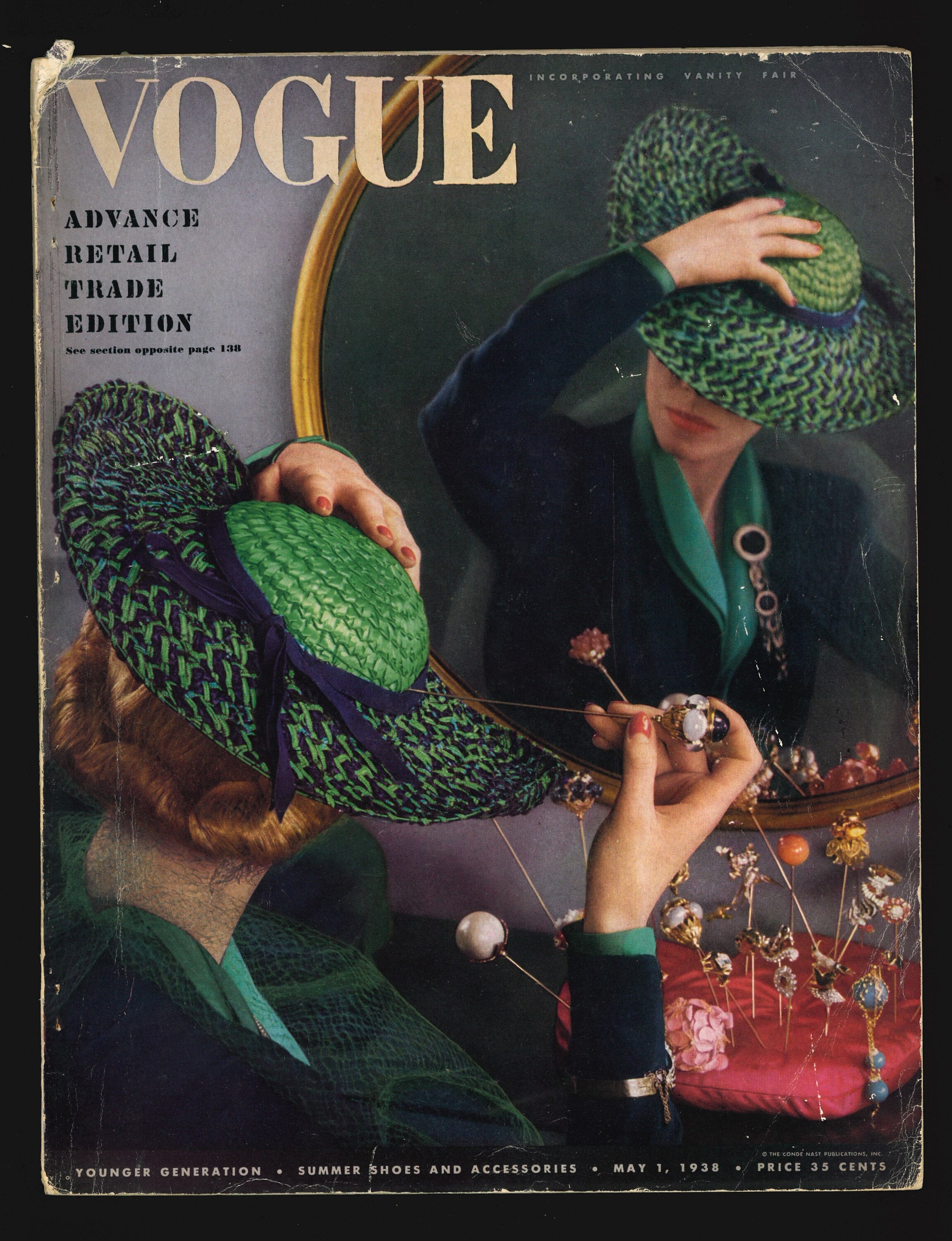 VOGUE FASHION MAGAZINE　MARCH 1, 1938 Vogue US May 1, 1938 Original Vintage Fashion Magazine - Etsy Canada