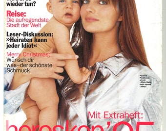 Marie Claire Dec 1994 German Foreign Original Vintage Fashion Magazine Gifts Present Birthday 30th