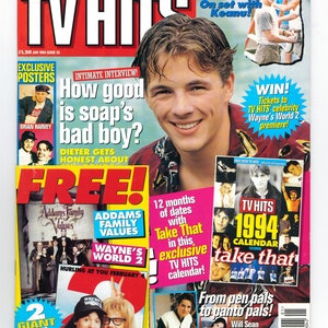 TV Hits Issue 53 Jan 1994 Teenage Magazine 30th