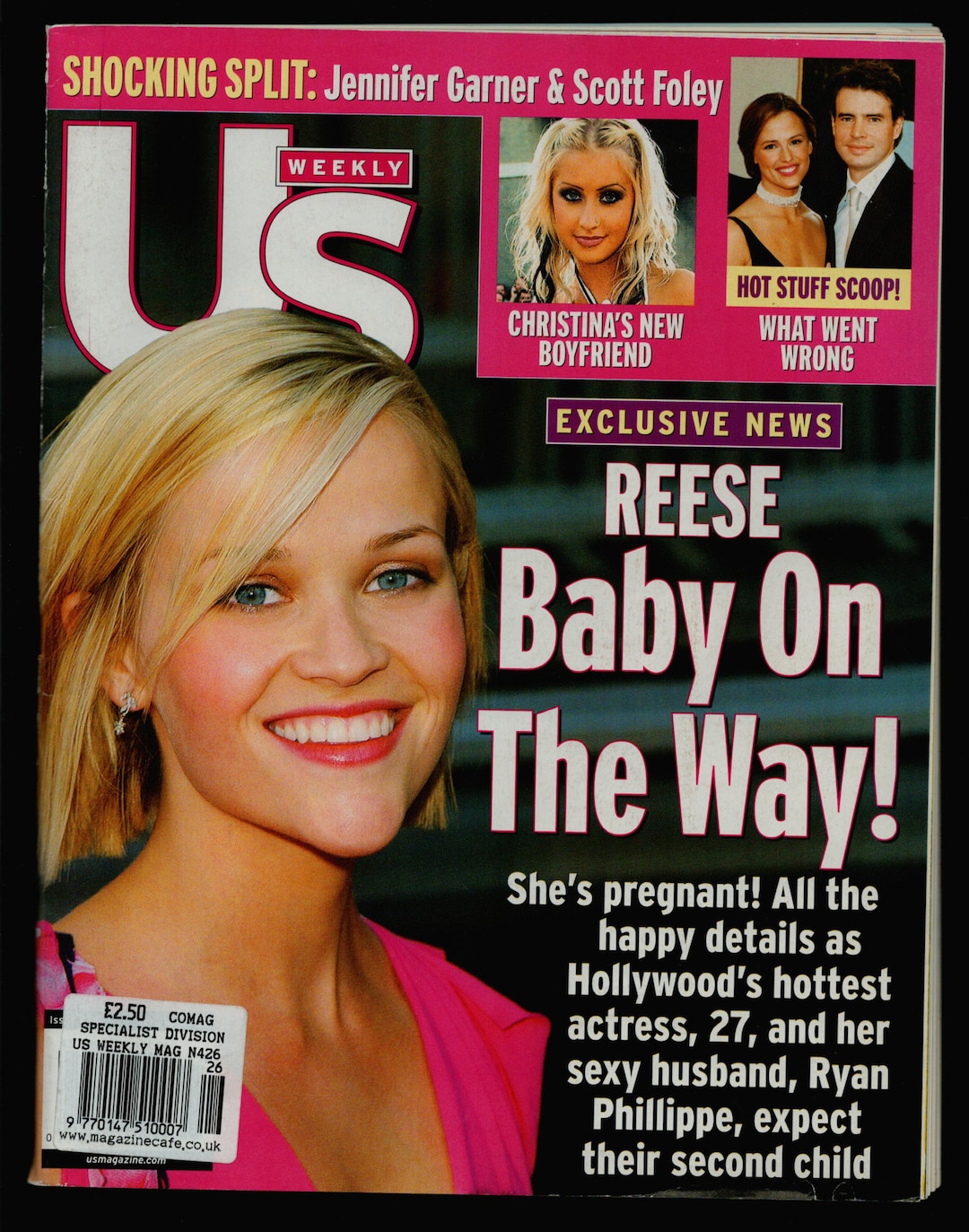 US Weekly Magazine April 14 2003 Reese Witherspoon