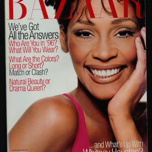 Harper's Bazaar US Jan 1996 American Vintage Original Fashion