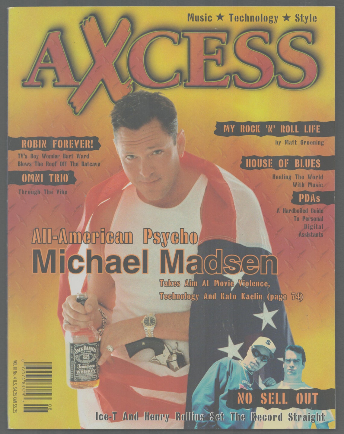 Axcess US Magazine vol III no 4 1995 Tecnología musical Michael Madsen ...