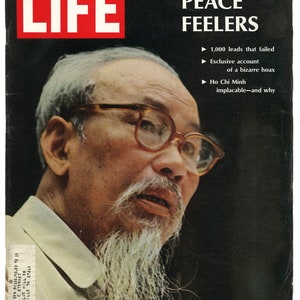 Life US 22 de marzo 1968 American Original Vintage Weekly Magazine Gift Birthday Present Ho Chi Minh