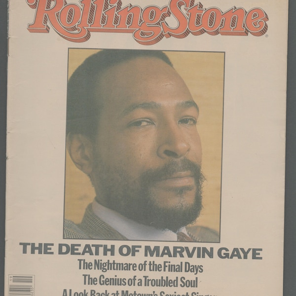 Rolling Stone issue 421  May 10 1984 Original Vintage Magazine Birthday Gift  Marvin Gaye cover 40th