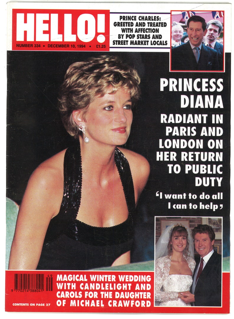 Hello No 334 Dec 10 1994 Original Vintage Weekly News - Etsy UK