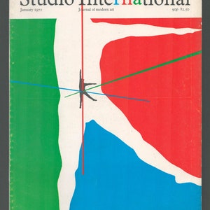 Studio International Jan 1972 Journal of Modern Art