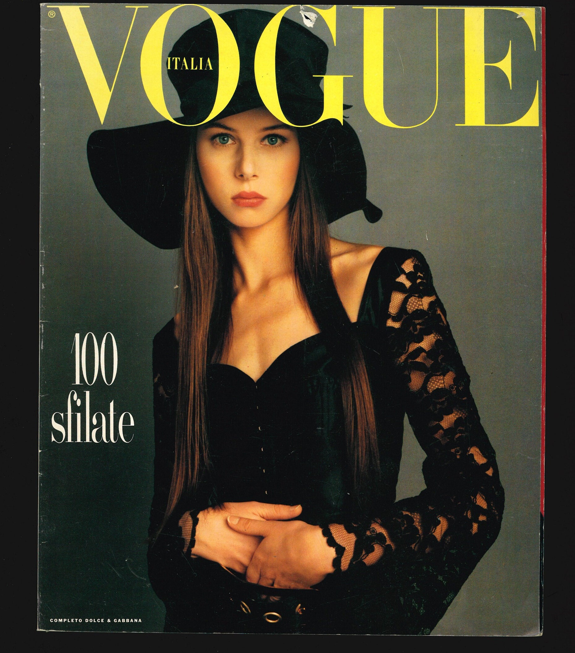 VOGUE Italia UNIQUE 13冊セット Vogue Italia Jan 1993 Original Vintage Fashion Magazine Dolce