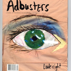 Adbusters Vol 11 No 1 No 45 Jan/Feb 2003 Original Vintage Magazine