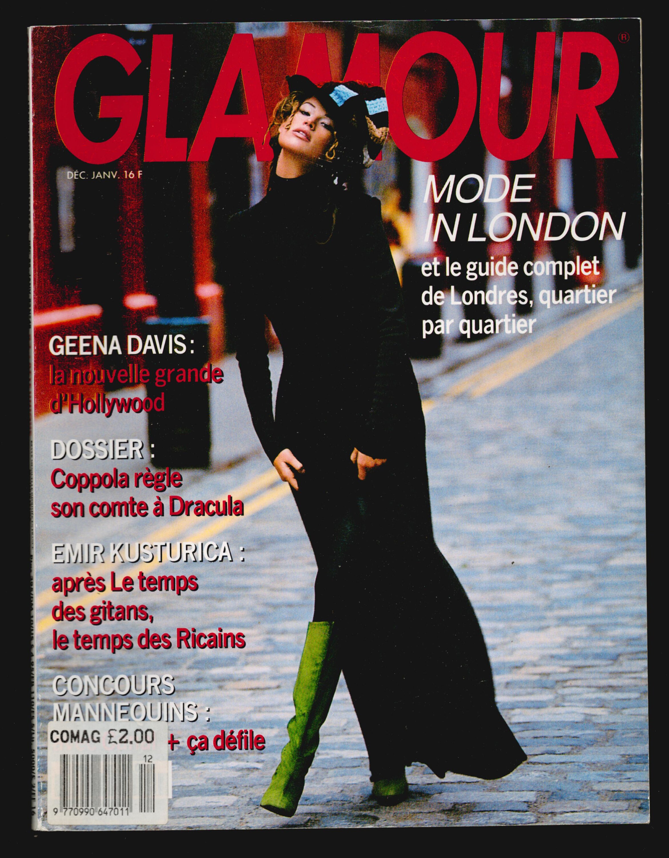 Glamour No 49 Dec 1992 Jan 1993 French Original Vintage