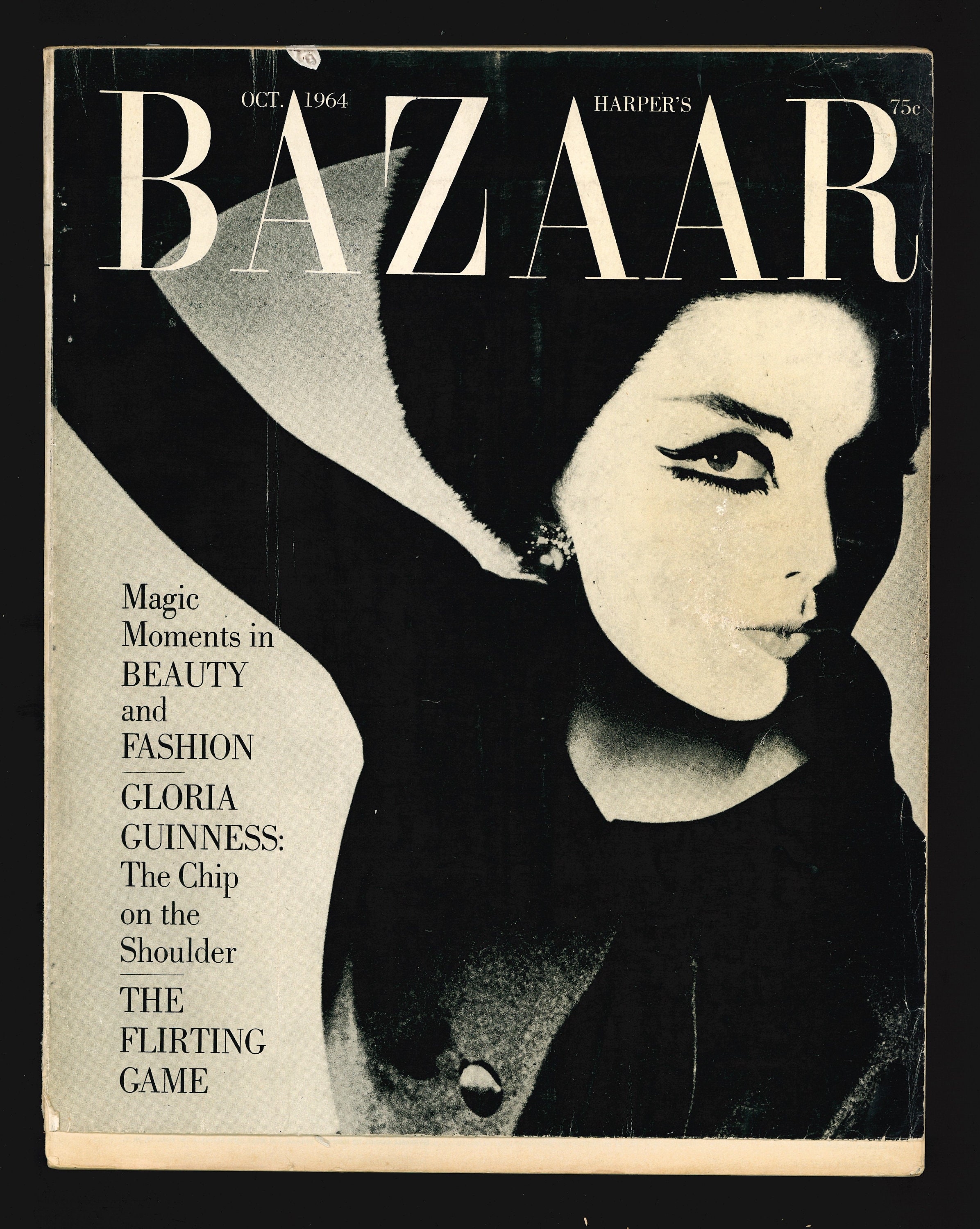 60th Harper's Bazaar US Oct 1964 Fashion Magazine Elizabeth