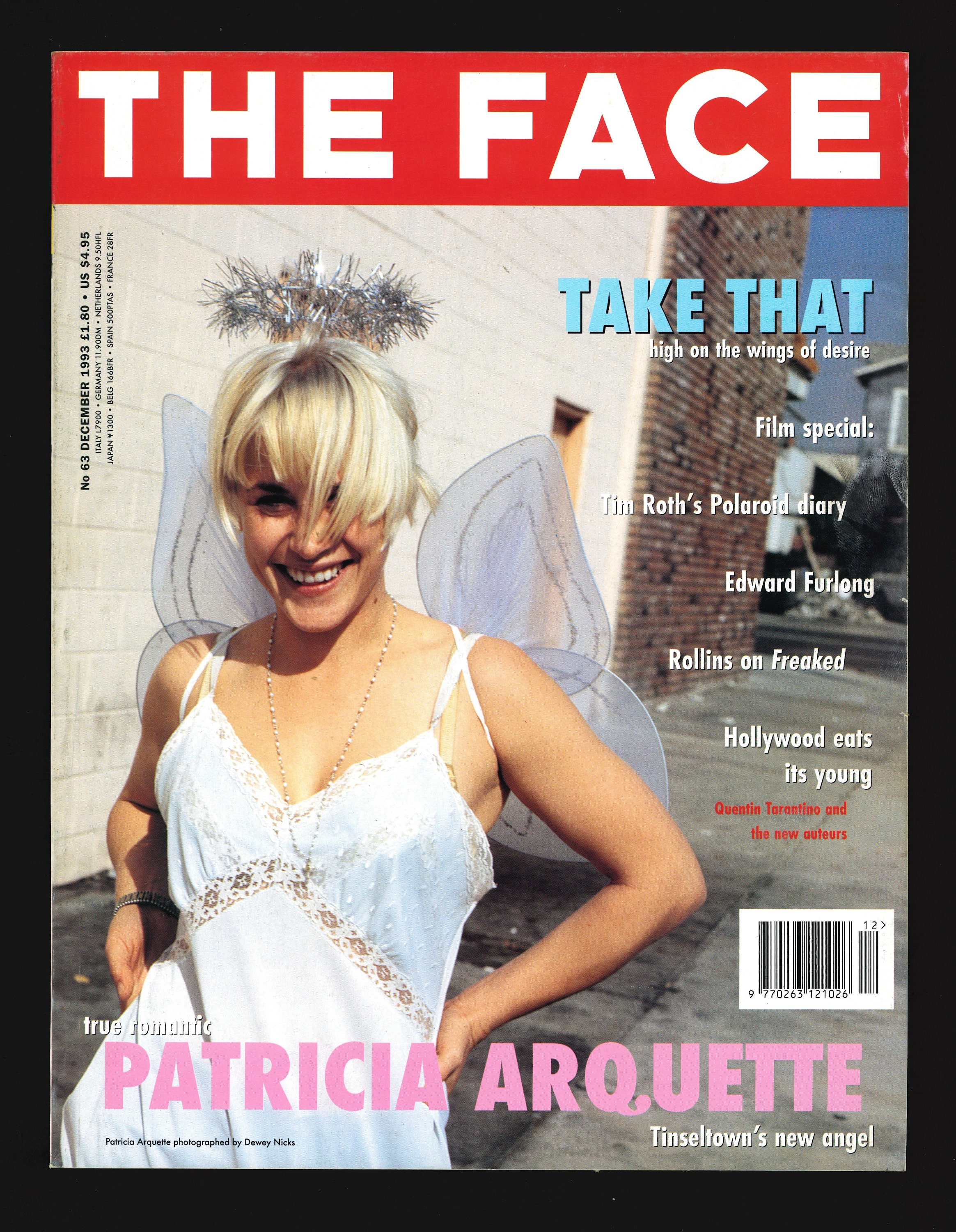 The Face No 63 Dec 1993 British Original Vintage Fashion Magazine