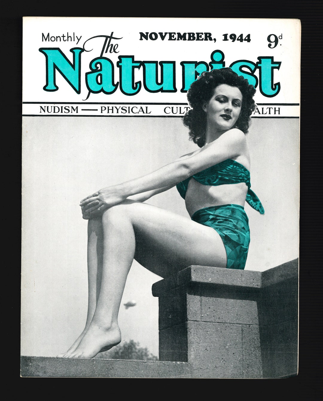 The Naturist Nov 1944 Original Vintage Magazine Nudism Physical Culture The Naturist Nov 1944 Original Vintage Magazine Nudism Physical Culture
