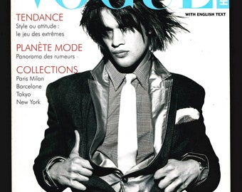Vogue Hommes International Mode Autumn-winter 1995/1996 French