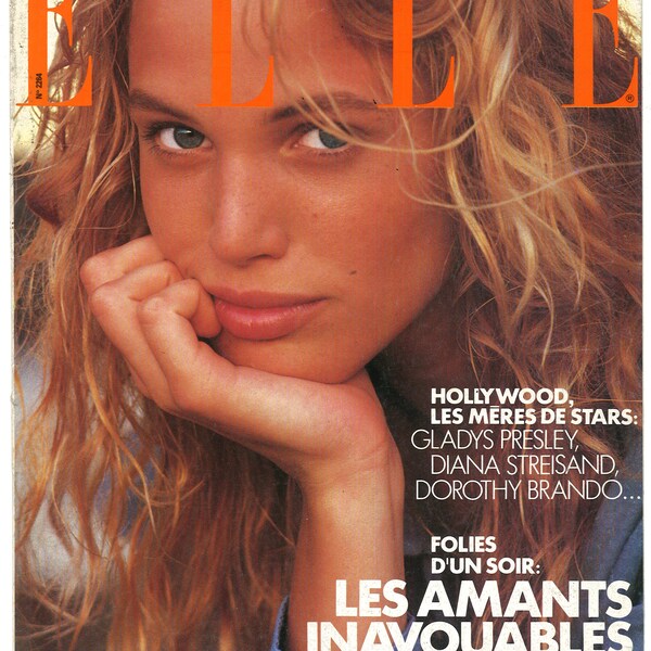 Elle French no 2264 May 29 1989 Paris Foreign Original Vintage Fashion Magazine Gift Birthday Present
