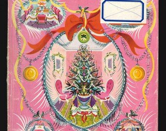 Idéal maison, décembre 1951, magazine vintage original, cadeaux de Noël et divertissement à domicile