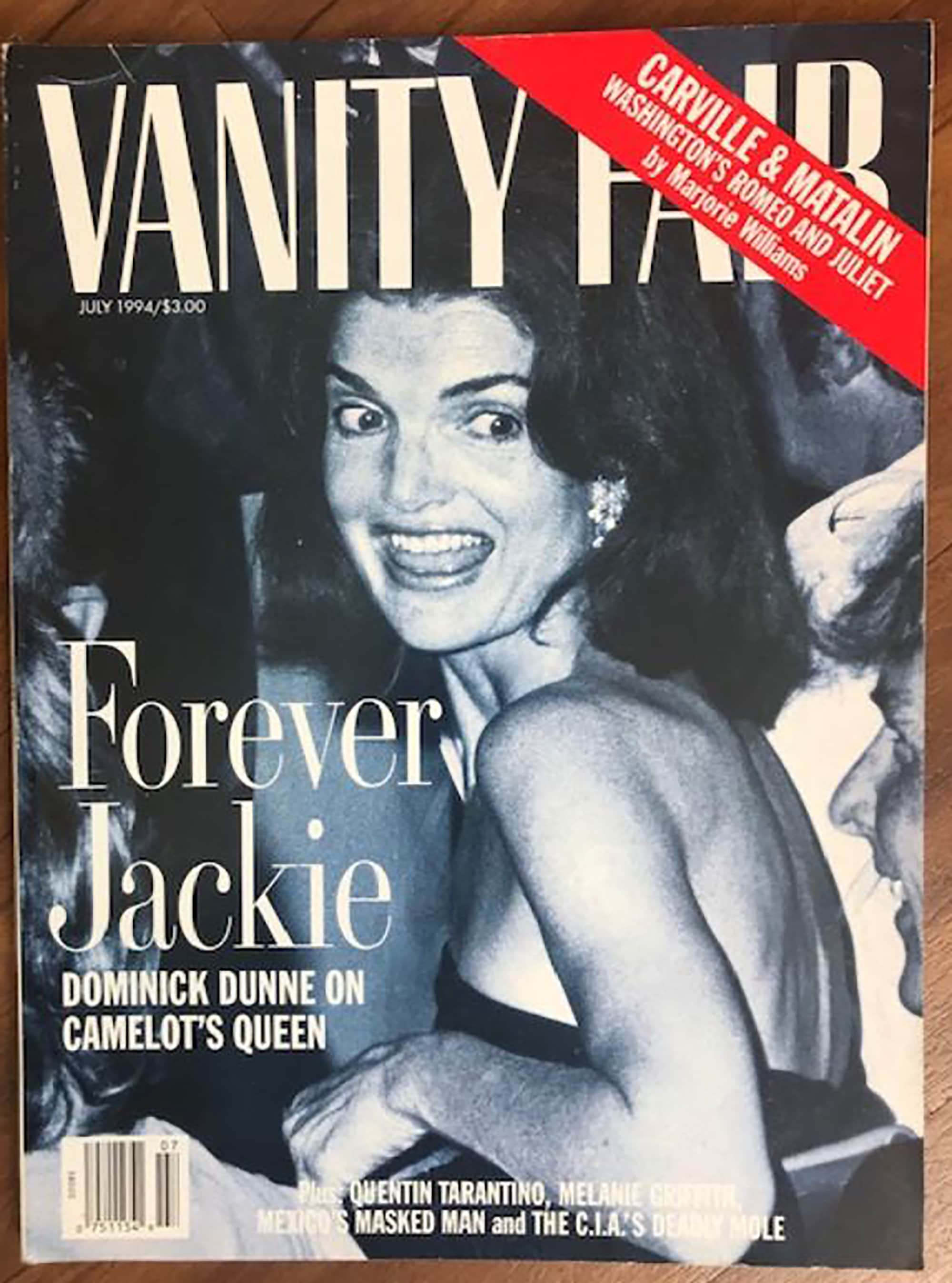 Vanity Fair July 1994 Vintage Fashion Magazine Jackie Kennedy Etsy Canada