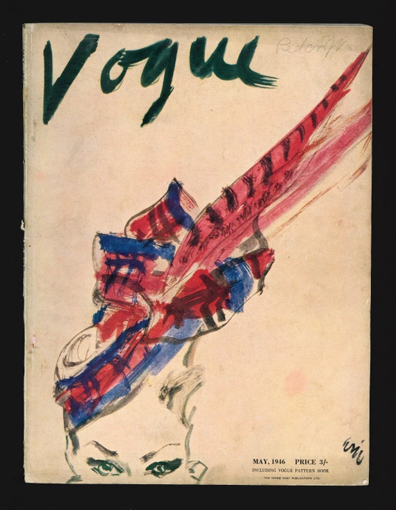 Vogue UK May 1946 Original Vintage Fashion Magazine - Etsy UK