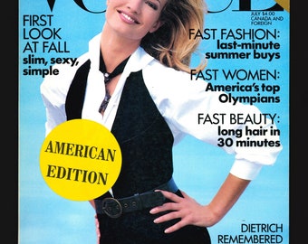 Vogue Italia No 506 Oct 1992 Original Vintage Fashion Magazine