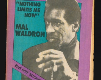 Jazz Times april 1985 Muziektijdschrift. Mal Waldron