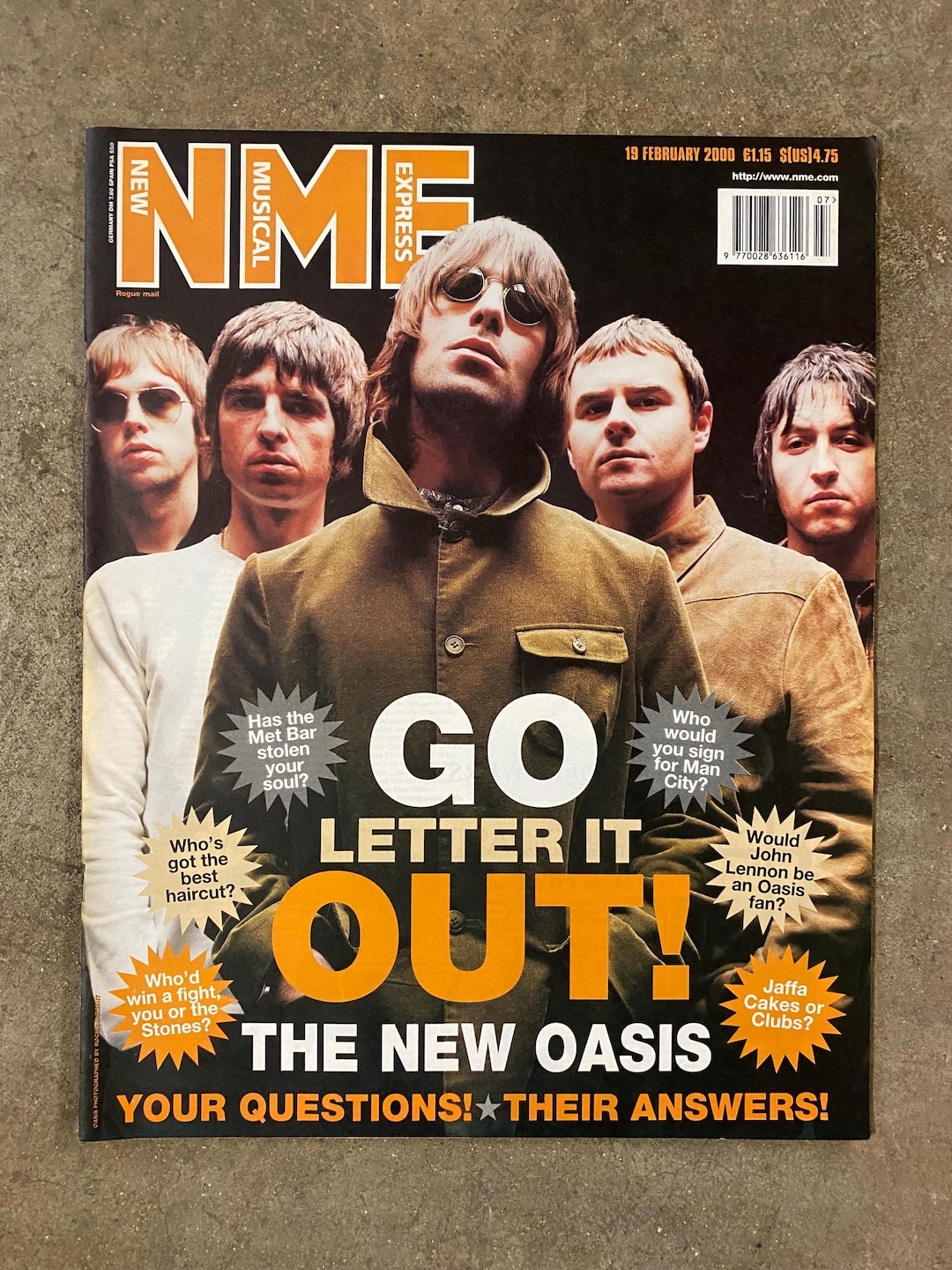 洋雑誌 New Music Express NME Oasis 3セット 洋雑誌 New Music Express NME Oasis 3セット 【公式通販】