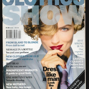 Clothes Show Magazine April 1992 Birthday