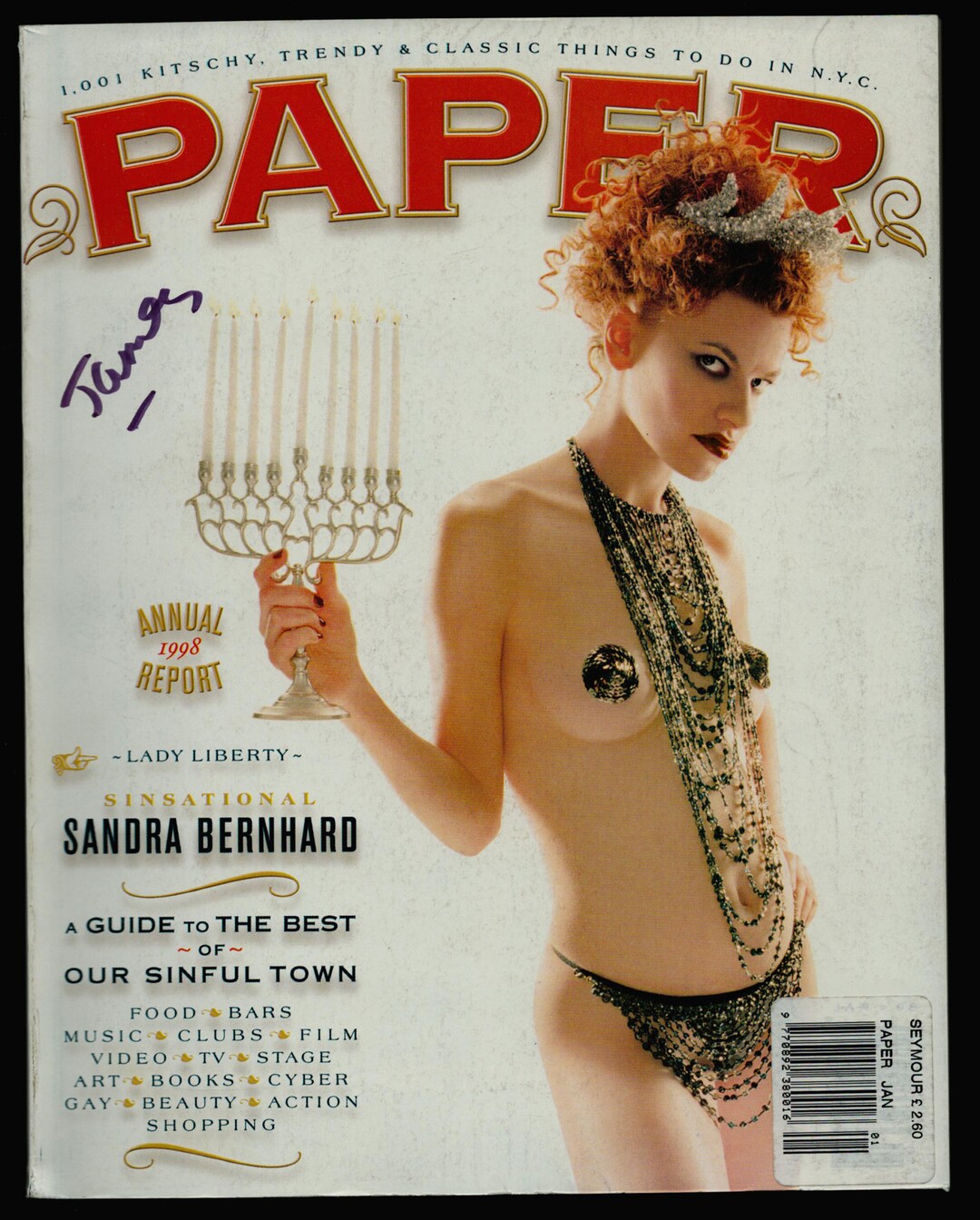 Sandra bernhard naked