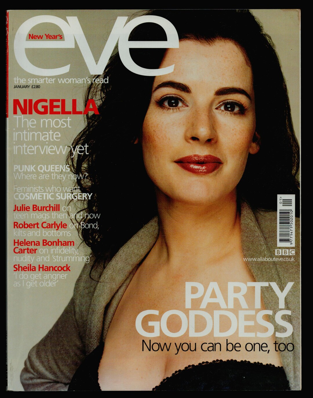 Eve Woman Magazine April 2002 Cover Nigella Lawson Etsy
