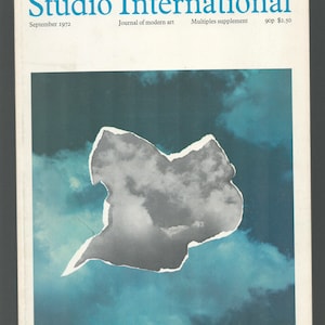 Studio International Sept 1972 Journal of Modern Art