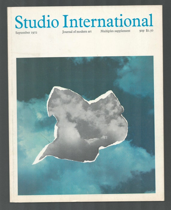 Studio International Sept 1972 Journal of Modern Art - Etsy Canada