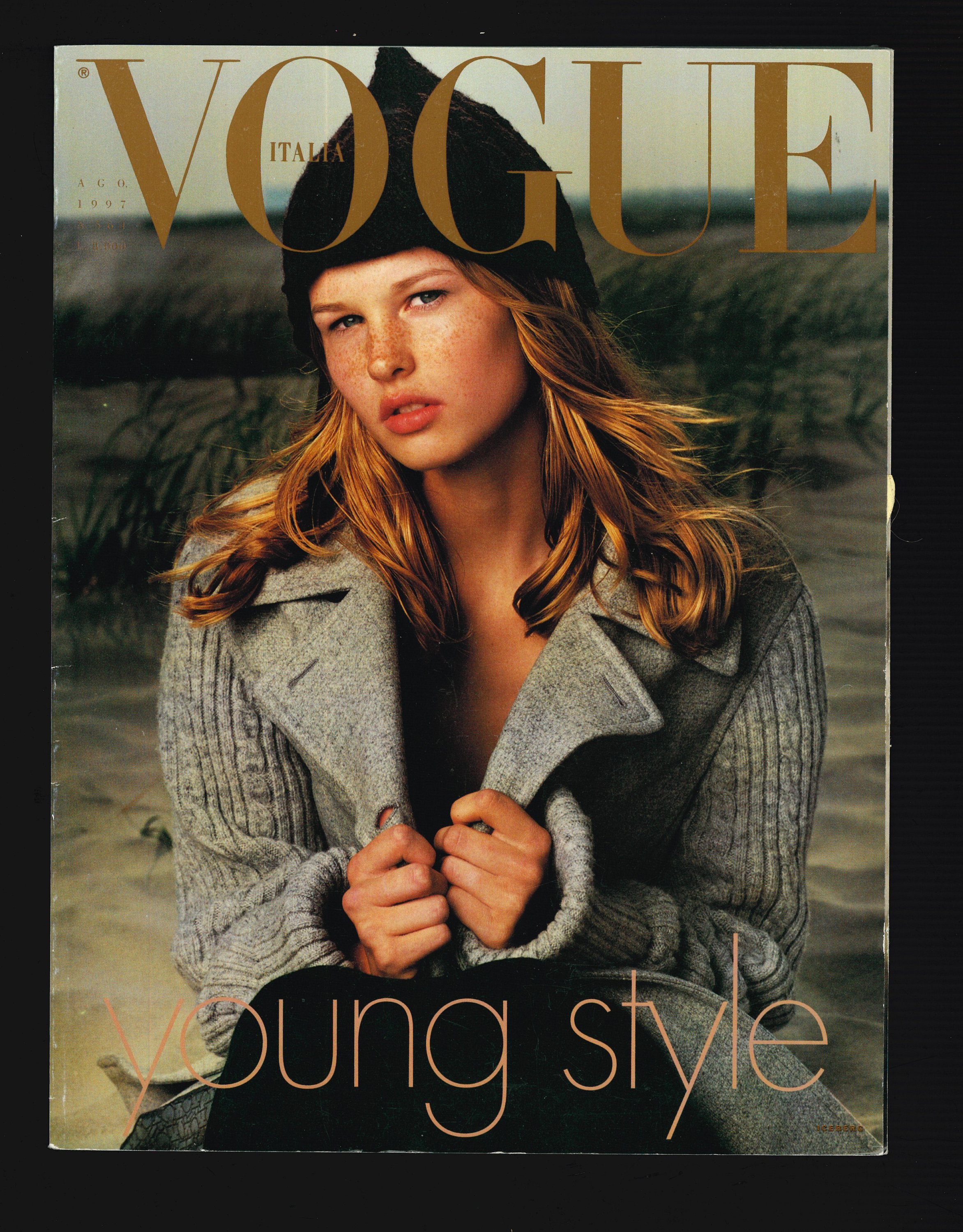 Vogue Italia Aug 1997 No 564 Original Vintage Fashion Magazine