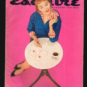 Esquire July 1956 Men&#39;s Fashion Arlene Dahl, Jayne Mansfield,ARLENE DAHL Fair Lady