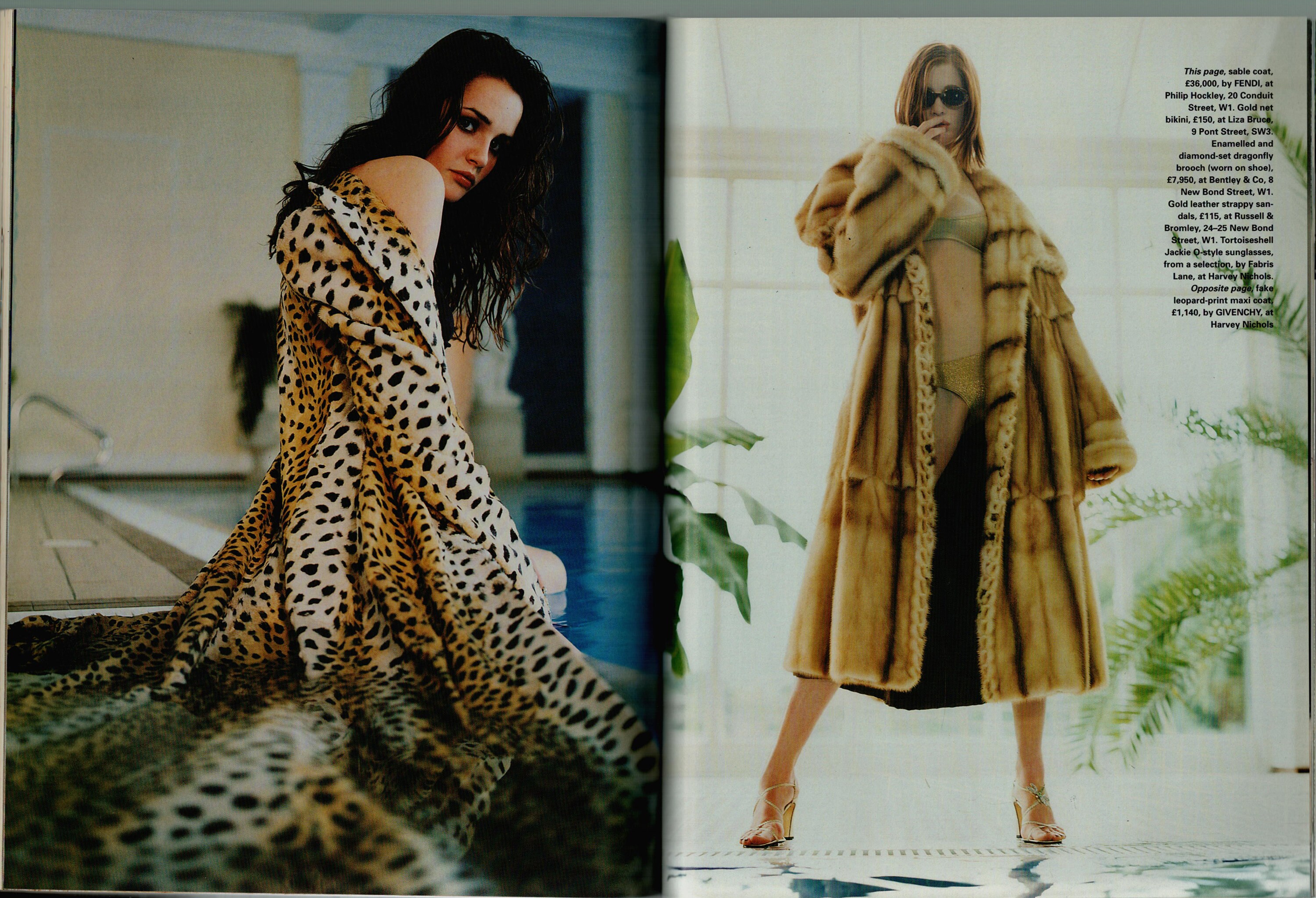 Tatler Dec 1997 British Original Vintage Fashion Magazine Louise ...